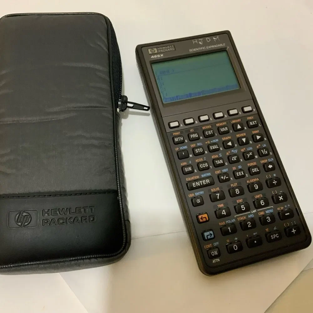 Vintage Hewlett Packard HP 48SX Graphing Calculator